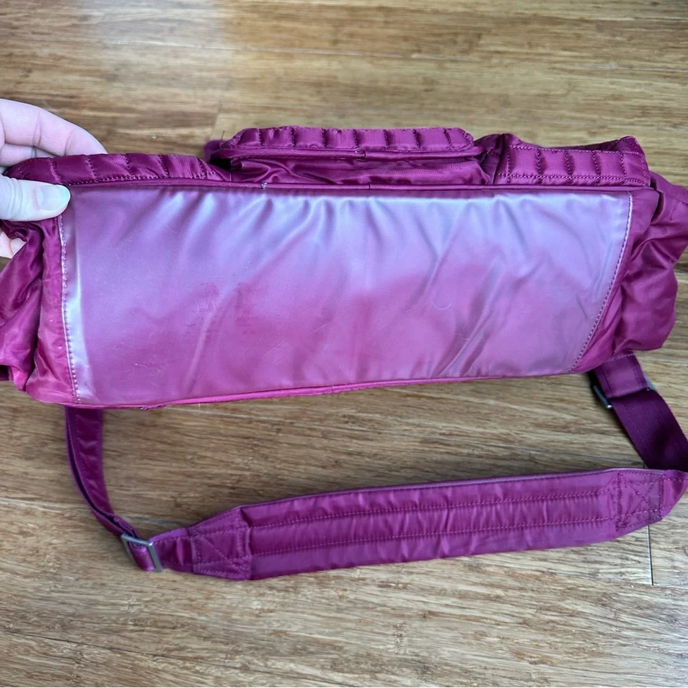LUG Quilted Tuk Tuk Carry All Water‎ Resistant Diaper Bag